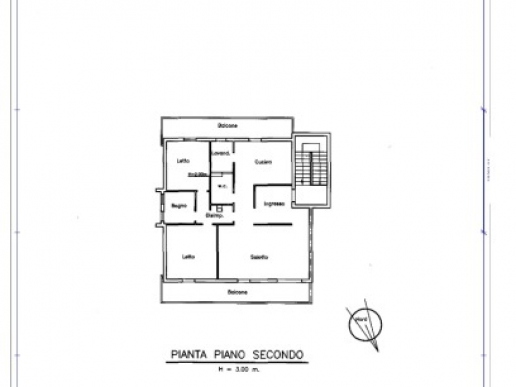 Lequile (Le) - Salento, Italy - Second floor 2bedroom 2bath apartment, with balconies, rear shared park, and garage. - 1